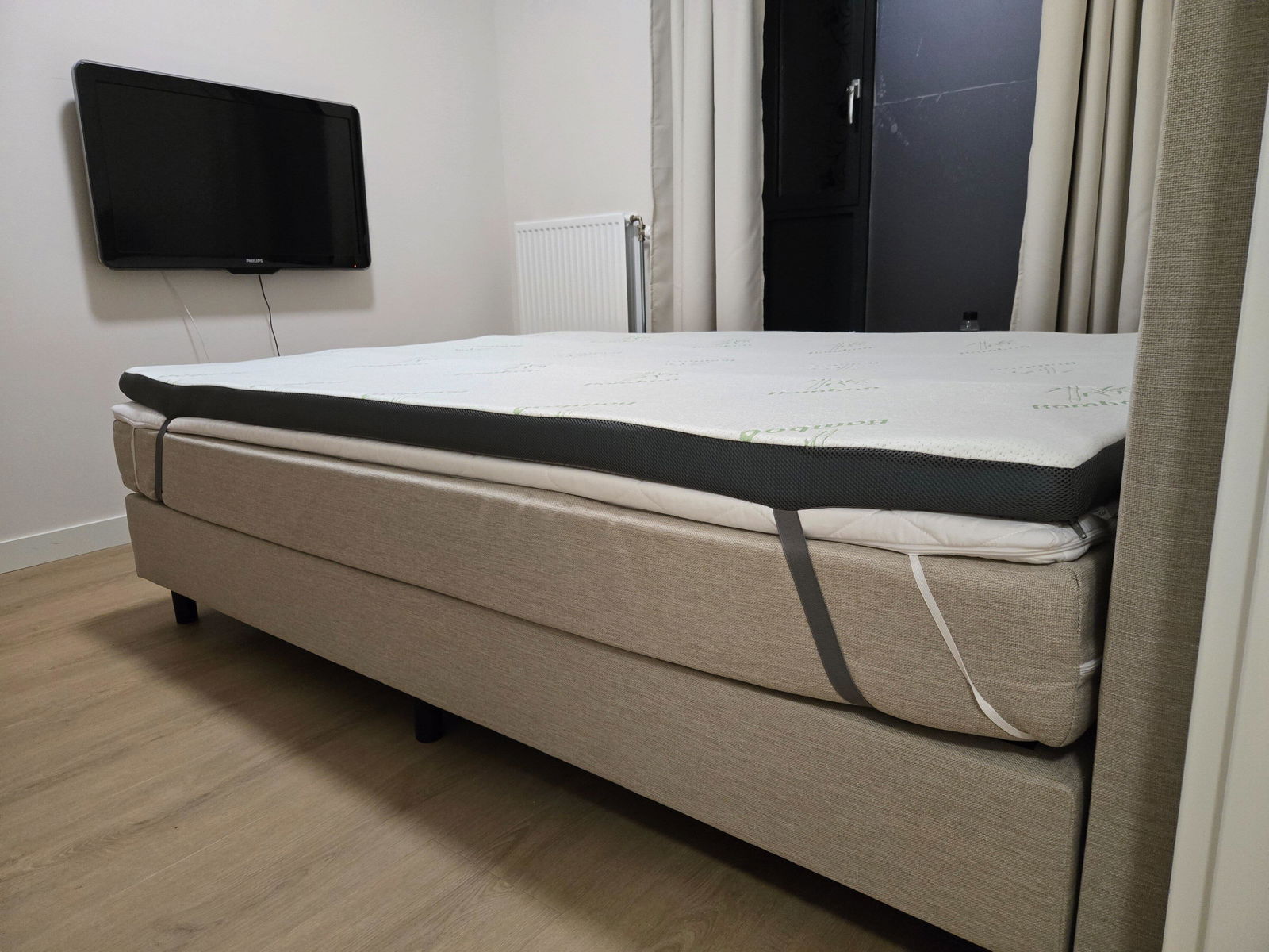 On the bed — verified buyer